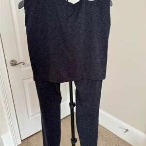 CAbi Charcoal Speckled Knit Mleggings